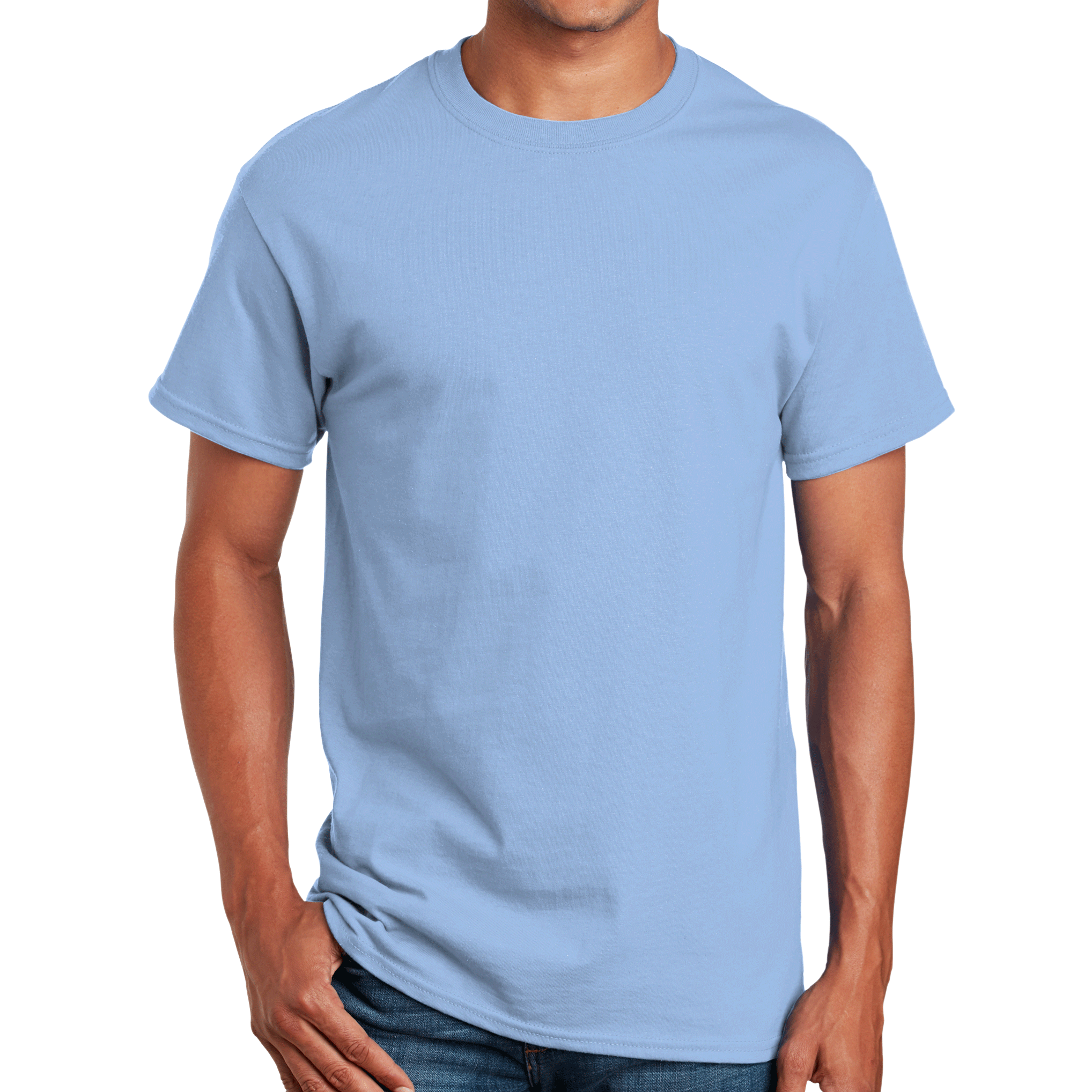 Blue Cube Print T-shirt – Gritstones