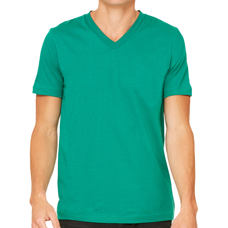 Zazzle PetiteWomen's Bella Canvas Kelly Green Plain Slim T-Shirt, Size: Adult M