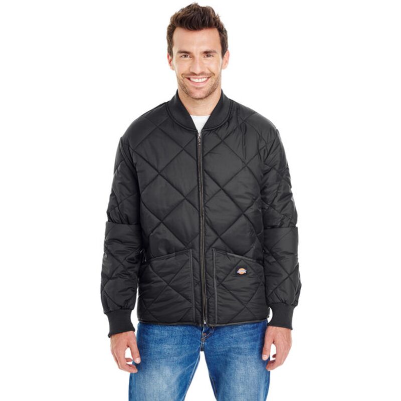 Men's  Diamond Quilted Nylon Jacket Thumbnail
