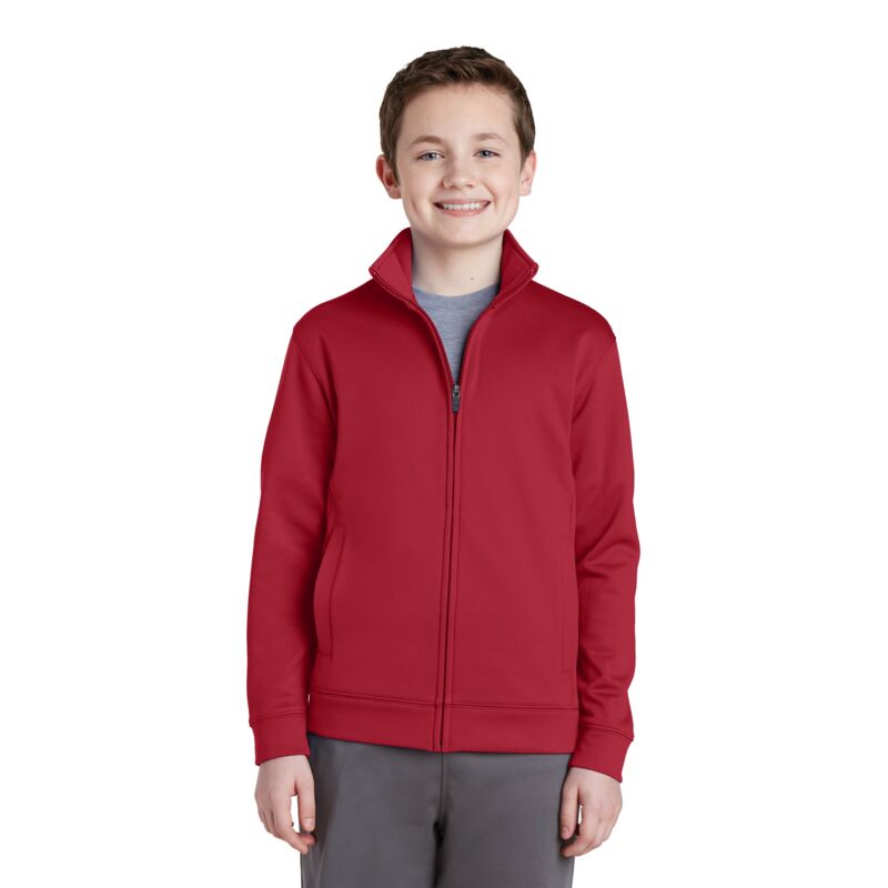 Youth Sport Wick ® Fleece Full Zip Jacket Thumbnail