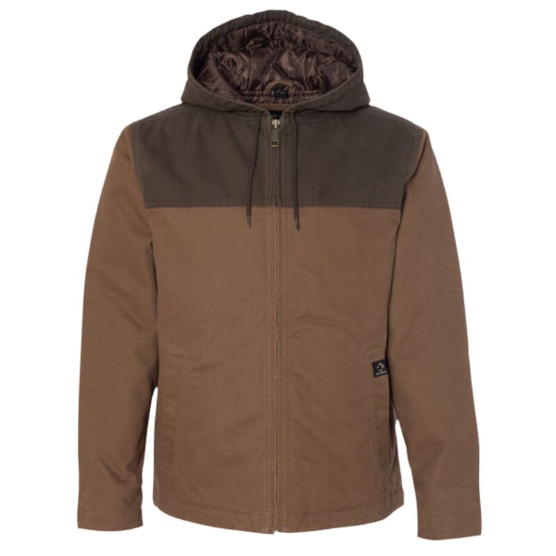 Men's 12 oz. 100% Cotton Canvas Hooded Terrain Jacket Thumbnail