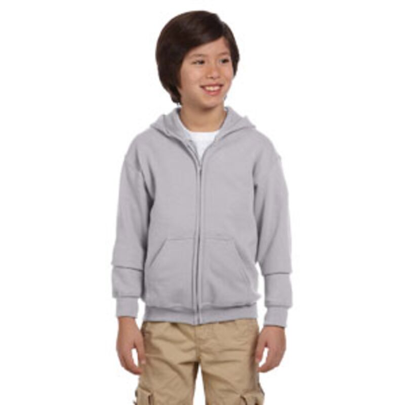 Heavy Blend™ Youth 8 oz., 50/50 Full-Zip Hood Thumbnail