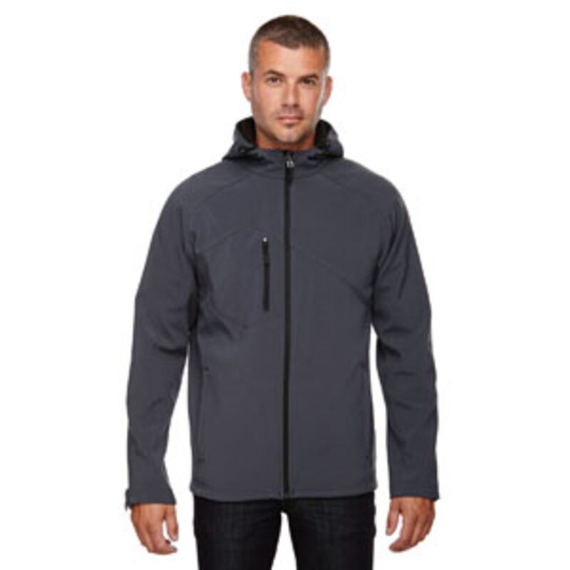 Men's Prospect Two-Layer Fleece Bonded Soft Shell Hooded Jacket Thumbnail