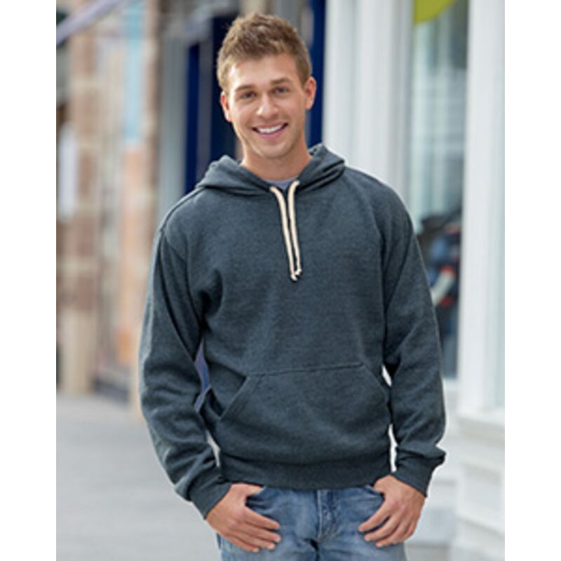 JA8871 Adult Triblend Pullover Fleece Hood Thumbnail